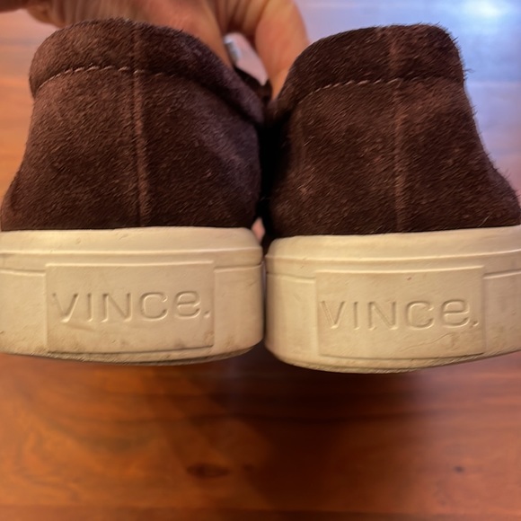 Vince Suede Slip On Shoes - Picture 6 of 12